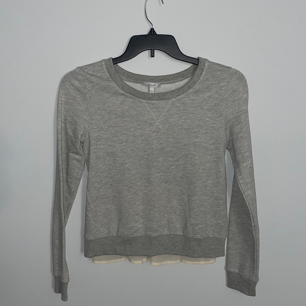Delia’s Sweater with Ruffled Back - Size S